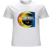 As I Lay Dying Shadows Are Security Men's T Shirt Unisex tee Clothing White M