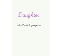 As I watch you grow