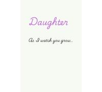 As I watch you grow