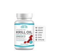as-is Aceite de Krill Antártico - Omega-3 EPA y DHA, asstaxantina y fosfolipdos - 500 mg (60 cápsulas blandas)