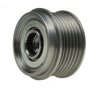 AS-PL AFP3006 Polea libre del alternador Compatible con VW Polo V Hatchback 6R1, 6C1 Polo IV Hatchback 9N, 9A, SKODA Fabia II Combi 545 Fabia II Hatchback 542, SEAT Ibiza IV Hatchback 6J5, 6P1