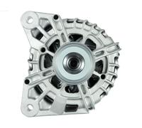 AS-PL Alternador A3372S 120A con polea de rueda libre Compatible con NISSAN Qashqai II J11, J11, RENAULT Koleos 2 HC