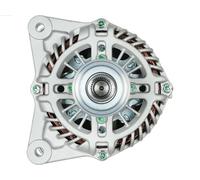 AS-PL Alternador A5122 110A generador con polea de rueda libre Compatible con NISSAN Qashqai II J11, J11 Qashqai/Qashqai +2 I J10, NJ10 Qashqai/Qashqai+2 I Van J10, JJ10E X-TRAIL T31