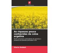 As riquezas pouco conhecidas da colza argelina: Perfil nutricional e antioxidante de sementes e produtos de sementes prensados a frio