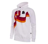 AS Roma Copa Sudadera con Capucha Unisex para Adultos, Color Blanco., XXL