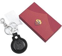AS Roma IMMA Llavero Lupetto, Negro, 8x6x4 cm