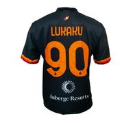 AS Roma - MA/RO2324/THIRD Riyadh/LUKAKU, Camiseta de fútbol Niños y Chicos,