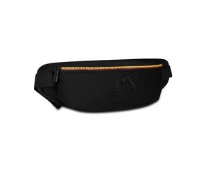AS Roma - Riñonera para niños Seven, Negro, con Correa de Cintura de Cinta Ajustable, Viaje y Tiempo Libre, Negro, 35 x 12 x 8 cm, Moderno
