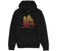 AS Roma Fcu006-blk-l Sudadera con Capucha, Negro, L Unisex Adulto