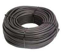 as - Schwabe 10017 Cable - Línea - 50m H07RN-F 3G1,5 negro, comercial, obra, IP44