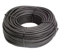 as - Schwabe 10020 Cable - Línea - 50m H07RN-F 3G2,5 negro, comercial, obra, IP44