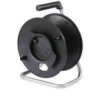 as - Schwabe 12121 285 mm Diameter Empty Storage Reel - Black Up to 50m cable
