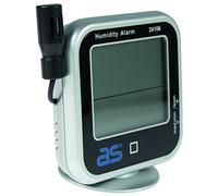 as - Schwabe 24106 Higrómetro, medidor digital de humedad con termómetro (mide temperatura, humedad relativa y punto de rocío)