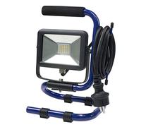 as - Schwabe 46410 Foco LED chip móvil 10 W, IP 65 Foco de construcción para exteriores y obras, azul, 230 V