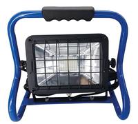 as - Schwabe 46426 Foco LED chip 20 W, IP 65 Foco de construcción para exteriores y obras, azul, 80 W, 230 V, Watt