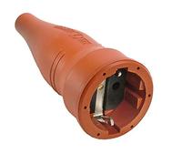 as - Schwabe 60408 - Acoplador industrial sin cable (IP 20, goma), color rojo
