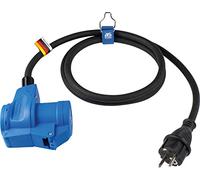 as - Schwabe 60483 - Cable adaptador con conector hembra en ángulo (230 V, 16 A, 3 pines, 1,5 m, H07RN-F 3G2,5, IP44, uso en el exterior)