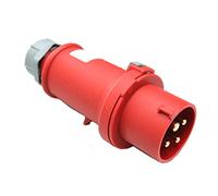 as - Schwabe 60572 - Enchufe CEE (400 V, 32 A, 4 pines, IP44)