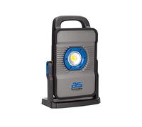 as Schwabe ACCULINE MULTI 46450 - Foco LED (20 W, 2600 lúmenes, con adaptador para baterías de diferentes fabricantes (14,4 V/18 V), diseño robusto