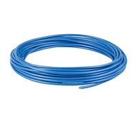 as - Schwabe - Cable de conexión 5 m - Cable H07V-K 2,5 mm², Conductor de cobre fino trenzado con aislamiento de plástico - Para el cableado de enchufes y luces - Azul - Fabricado en la UE I 30042