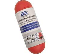 AS Schwabe - Caja de seguridad para enchufe Schuko - IP44, cierre seguro, gancho - Rojo 48707