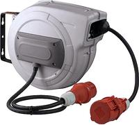 AS-SCHWABE 12648 - Enrollador de cable CEE automático para el taller, 1 m +