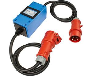 as - Schwabe - MIXO Contador de electricidad conforme a MID para reducir corriente pesada 400V CEE enchufe y toma de corriente 5 polos IP44 Fabricado en Alemania 61746