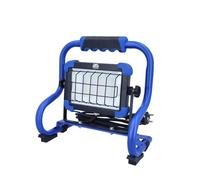 as - Schwabe Slimline Pro 46430 - Foco LED para construcción (20 W, 2600 lúmenes, con chip OSRAM, orientable 360°, vida útil de 50.000 horas, carcasa IP65, rejilla de protección, cable de 2 m, luz de