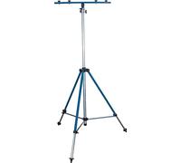 as - Schwabe Trípode Profesional XXL, Azul, 4,6 m, con travesaño, Estructura de Hierro Macizo Recubierto de Polvo con 5 Elementos tubulares, Incluye Bolsa, Regulable sin Niveles, Patas sólidas con