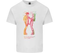 As Worn by Sid Vicious Naked Cowboys LGBT - Camiseta de algodón para hombre, blanco, XL