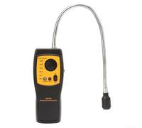 AS5750 Detector de fugas de refrigerante digital para aire acondicionado de coche, detector de gas halógeno, carga USB, tiempo de calentamiento rápido, alarma acústica y visual, sensor sensible para