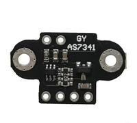 AS7262 AS7263 AS7341 AS7343 Módulo de sensor espectral, sensor de análisis de color visible e infrarrojo multicanal con diseño compacto de PCB para desarrollo de equipos portátiles (AS7341)