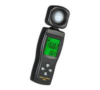 AS803 Mini medidor de Lux Digital Pantalla LCD iluminómetro Mano luminómetro fotómetro luxómetro luz 0-200000 para Interior y Exterior