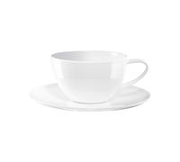 ASA A Mesa Blanca Taza Café-au-lait Con Plato 0,35 L / h: 7,3 cm
