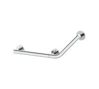 Asa acodada KEUCO PLAN Care, versión derecha, 34907170401, Color: Aluminio anodizado plata/cromado