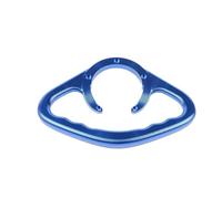 Asa Agarre Pasajero Motocicleta Accesorios Asideros Pasajeros Asidero Tanque Barra Agarre Mango Apoyabrazos para Suzuki GSXR GSX-R 600 750 1000 R750 GSXR600 GSXR750(Azul)