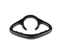 Asa Agarre Pasajero Motocicleta Accesorios Asideros Pasajeros Asidero Tanque Barra Agarre Mango Apoyabrazos para Suzuki GSXR GSX-R 600 750 1000 R750 GSXR600 GSXR750(Negro)