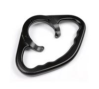 Asa Agarre Pasajero Motocicleta Asidero Pasajero Apoyabrazos Depósito Combustible para Kawasaki para V&ersys 650 1000 Z1000 Z800 ER6N para Ninja ZX6R ZX10R ZX14R ZZR 1400 600 Z1000SX(Negro)