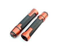 Asa Agarre Pasajero Motocicleta para CBR600RR 2003-2006 Puños De Manillar Aluminio Universales 7/8" 22mm(Naranja)