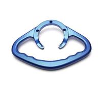 Asa Agarre Pasajero Motocicleta para Kawasaki Z650 Z750 Z800 Z900 Z1000 Z1000R ZX1100 ZZR1200 Asidero Delantero Pasajero Motocicleta Barra Agarre Tanque Apoyabrazos(Azul)