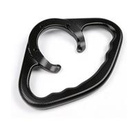Asa Agarre Pasajero Motocicleta para Kawasaki Z650 Z750 Z800 Z900 Z1000 Z1000R ZX1100 ZZR1200 Asidero Delantero Pasajero Motocicleta Barra Agarre Tanque Apoyabrazos(Negro)