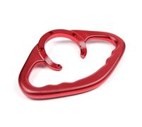Asa Agarre Pasajero Motocicleta para Kawasaki Z650 Z750 Z800 Z900 Z1000 Z1000R ZX1100 ZZR1200 Asidero Delantero Pasajero Motocicleta Barra Agarre Tanque Apoyabrazos(Rojo)