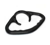 Asa Agarre Pasajero Motocicleta para Manijas La Barra Agarre del Tanque Reposabrazos MT-03 MT-07 MT-09 MT-10 MT-15 MT-25 Manijas La Barra Agarre del Tanque(Negro)