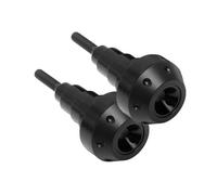 Asa Agarre Pasajero Motocicleta para XSR700 YZF R1 Bumper Frame Slider Crash Protector Drop Ball(Negro)