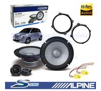 Kit De Altavoces Coaxiales Alpine S2-S65 De 2 Vías 165 Mm 240W