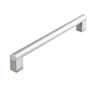 Asa Aluminio Negro Ergonómica para Frigorífico(160mm) | para estilo elegante, estética mejorada, combina para decoración cualquier cocina
