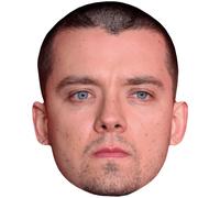Asa Butterfield (Shaved Head) Big Head. Máscara más grande que la vida.