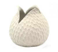 ASA Carve - Jarrón (10,5 cm), Color Beige