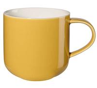 ASA Coppa 19100352 - Taza de porcelana (0,4 L, 9,2 x 9,2 x 9,5 cm), color mostaza