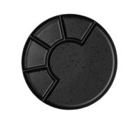 Asa Coppa Kuro Plato para Aperitivos / Plato Fondue D: 24,2 CM / H: 1,6 CM